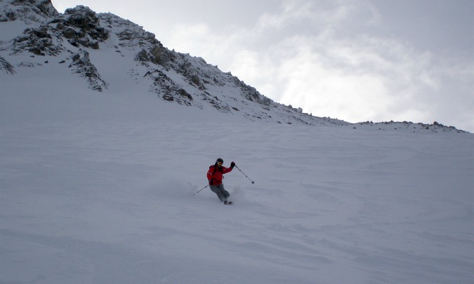 Long powdery turns...
